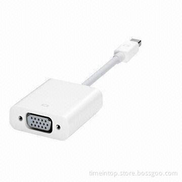 Mini DisplayPort to VGA Adapter/Mini DP to VGA Cable for Apple's Macbook